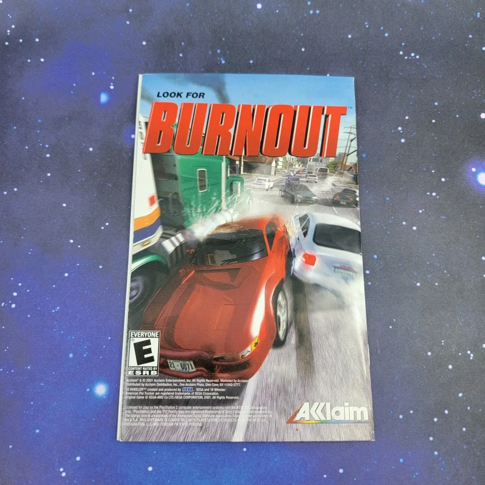 18 Wheeler American Pro Trucker PS2 PlayStation 2 Sega Acclaim Complete CIB